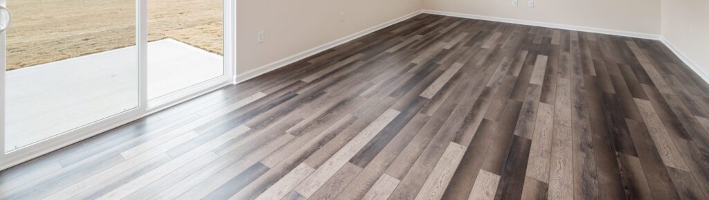 Hardwood floor finishing